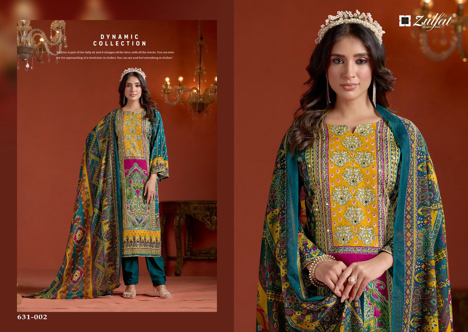  Raabta by Zulfat Vol 5 Jam Cotton Printed Dress Material Collection